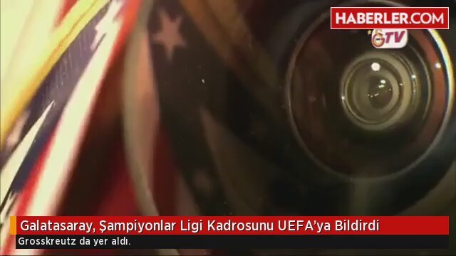 Galatasaray Şampiyonlar Ligi Kadrosunu UEFA'ya Bildirdi