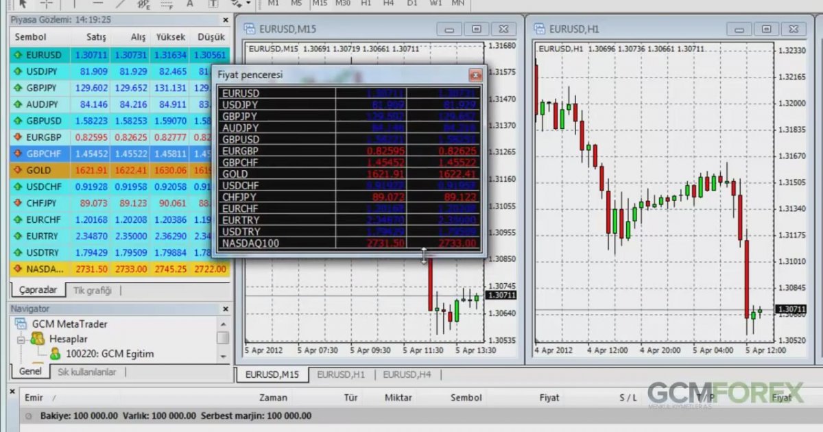 Gcm Forex Hesap Kapatma Formu - 