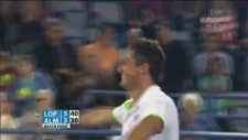 Nicolas Almagro ve Feliciano Lopez'in Eğlenceli Maçı
