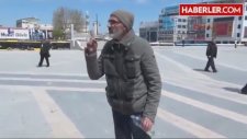 Malatya'da Kirasını Ödeyemeyen Adamın Kendini Yakması (+18)