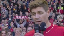 Steven Gerrard'ın Veda Konuşması