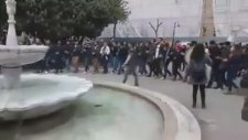 İstanbul Üniversitesi'nde PKK'lilerden Nevruz Kutlaması