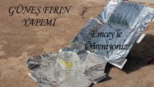 Güneş Fırın'ında Patates Pişimi