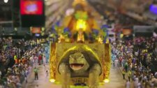 Rio de Janeiro ve Rio Karnavalı - Tilt-Shift Versiyonu