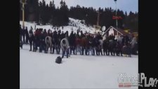 Uludağ'da Kar Üstünde Namaz Kılmak