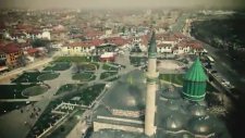 Flycam ile Konya Görüntüleri - Mevlana Türbesi