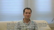 Eski Başbakanımız Merhum Prof. Dr. Necmettin Erbakan'ın oğlu Dr. Fatih Erbakan babasının Sayın Adnan