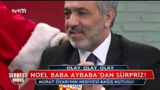 NOEL BABA ADNAN AYBABA'DAN BARANSU'YA KELEPCE