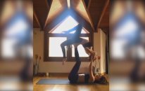 Gizem Özdem ile Akrobatik Yoga #2
