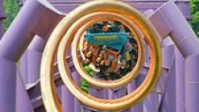 Bu Tren Adrenalin Tutkunları İçin: 10 Kez Ters Çevirmeli İnanılmaz Roller Coaster