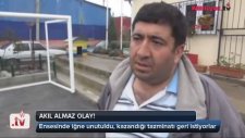 Ensesinde İğne Unutulan Adam