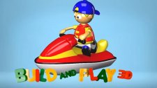 Çizgi film 3D - Yap Oyna (Build and Play) - Jet Ski (Scooter)
