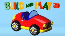 Çizgi film 3D - Yap Oyna (Build and Play) - Spor araba (cabrio)
