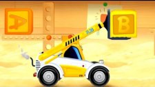 Çizgi Film - İş Makineleri - Teleskopik Forklift