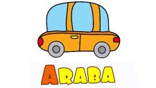 Çizgi Film - Okul öncesi eğitim - Araba ile eğitici oyunlar