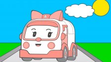 Çizgi film - Robocar Poli - Amber, Mini, Okul servisi School be ( )