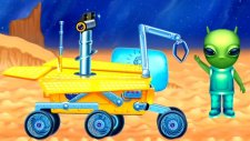 Çizgi Film - Uzay Araçları - Keşif robotu ( Spirit Rover ) - -