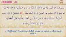 Fatiha Suresi