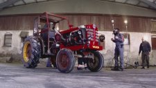 225 Beygirlik Traktörle Drift Gösterisi