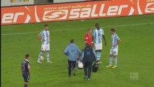 Sağlık görevlisi futbolcuyu sakatladı