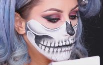 Halloween Skull Makeup - Chrisspy