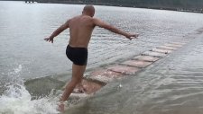 Rekor! Su üstünde 125 metre...
