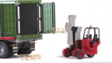 Bruder -Scania R-Serisi Konteynır & Forklift - 03580