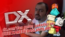 dx.com'dan gelen paketler ve ucuz aksiyon kamera bağlantı aparatları -