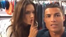 Ronaldo İle Alessandra Kamera Karşına Geçti