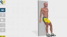 Bacak Egzersizleri: Wall Sit