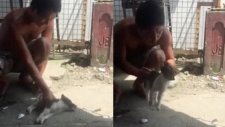Ölmüş Olan Bir Yavru Köpeği Hayata Geri Döndürdü
