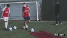 Arsenal'de eğlenceli dakikalar!
