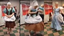 20 Saniyede Değişen Sihirli Külkedisi Kostümü