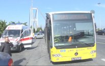 Boğaziçi Köprüsü’nde metrobüs kazası: 6 yaralı