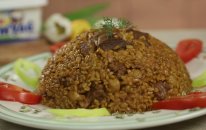 NOHUTLU ETLİ FİRİK KEBABI