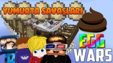 BOK SAVAŞLARI! - Minecraft YUMURTA Savaşları! w/ AzizGaming,Barış Oyunda,Türkçe Takıntılı Oyuncu