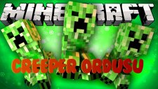 GÖT ISIRAN CANAVARLAR! - Minecraft Creeper ORDUSU! (Creeper Attack)