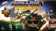 TAVUK SIÇTI! - Minecraft Sky Wars! - Minecraft Gökyüzü Savaşları! w/ Ahmet Aga