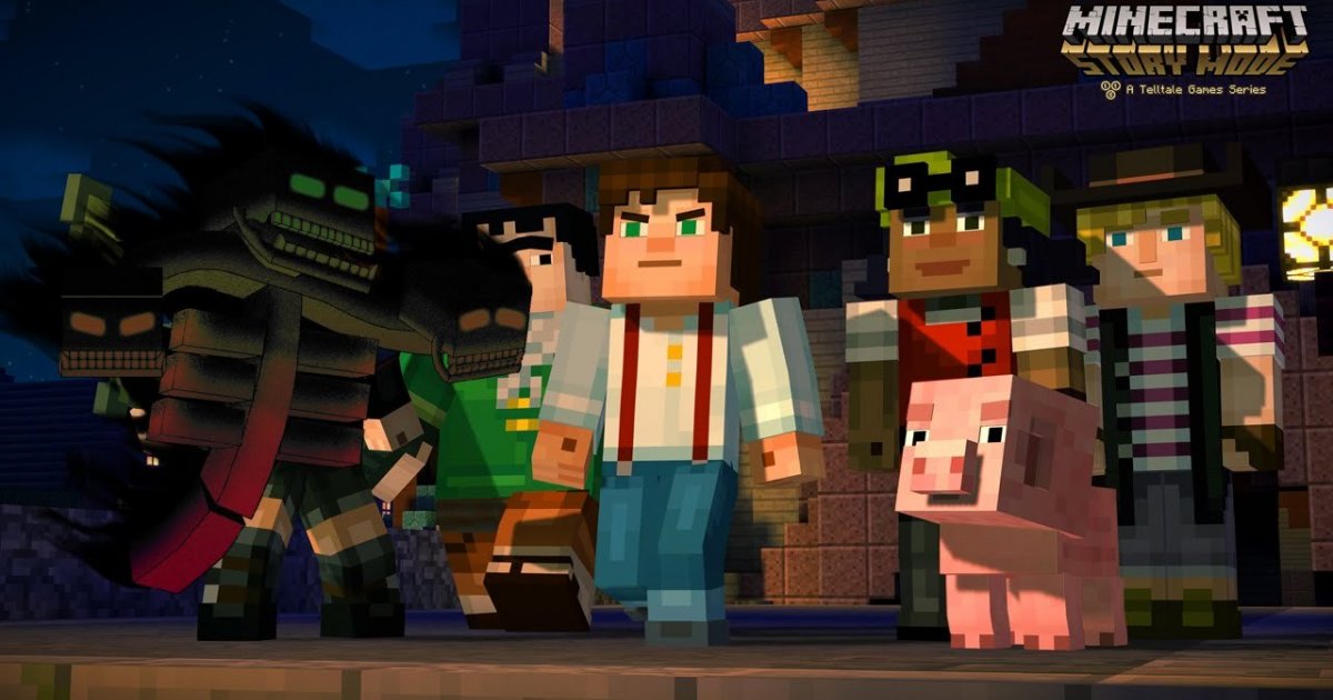 Türkçe Minecraft Story Mode - Minecraft BİLİNMEYEN YARATIK 