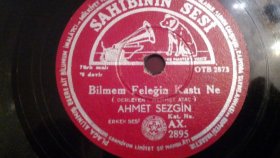 Ahmet Sezgin - BİLMEM FELEĞİN KASTİ NE - TAŞ PLAK Ahmet Sezgin - BİLMEM FELEĞİN KASTİ NE - TAŞ PLAK