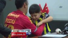 Fenerbahçeli Küçük Taraftar Kayserisporlu Amigo Recai'yle Barıştı