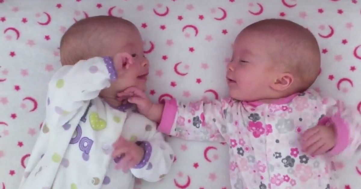 Tek Yumurta İkizleri Birbirlerine Dokunarak İletişim