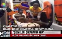 Çizmelerimi Çıkarayımmı Sedye Kirlenmesin SOMA MADEN KAZASI