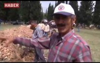 Yan yana toprağa veriliyorlar SOMA MADEN FACİASI