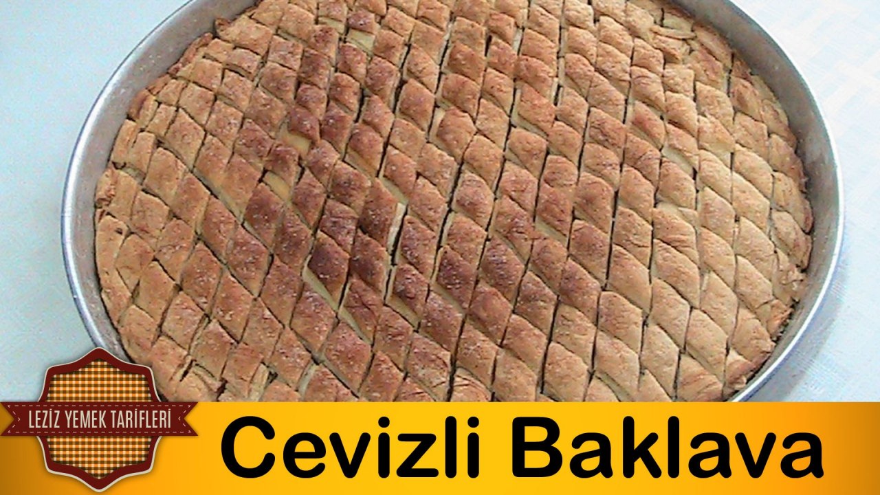 Cevizli Baklava Yapımı Videosu Cevizli Baklava Yapımı Videosu