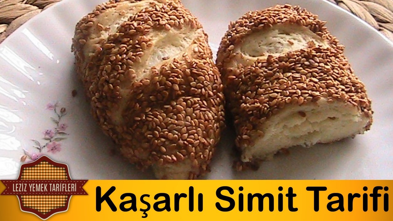 Susamlı Simit Poğaça Videosu Susamlı Simit Poğaça Videosu