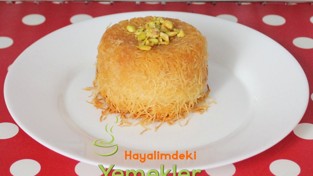 Kadayıflı Muhallebi Tatlısı Yapılışı Videosu Kadayıflı Muhallebi Tatlısı Yapılışı Videosu