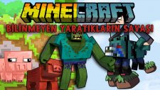 Minecraft BİLİNMEYEN YARATIKLARIN SAVAŞI! - Türkçe Minecraft Sky Wars - Minecraft Gökyüzü Savaşları!