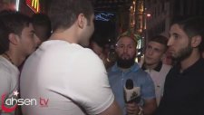 Röportajı Trolleyen Siyah ve Dar T-Shirtli Adam (Ben Buna Şaşırırım)