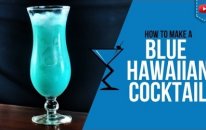 Blue Hawaiian Cocktail - How to make a Blue Hawaiian Cocktail Recipe by Drink Lab (Popular)